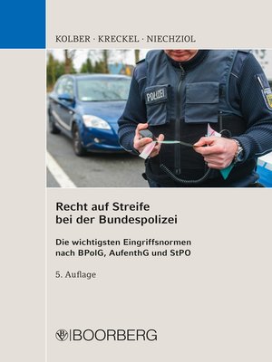 cover image of Recht auf Streife bei der Bundespolizei